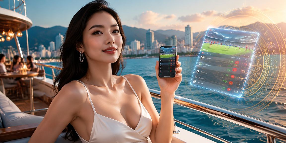 Người dùng trải nghiệm casino trực tuyến trên điện thoại tại bãi biển Nha Trang